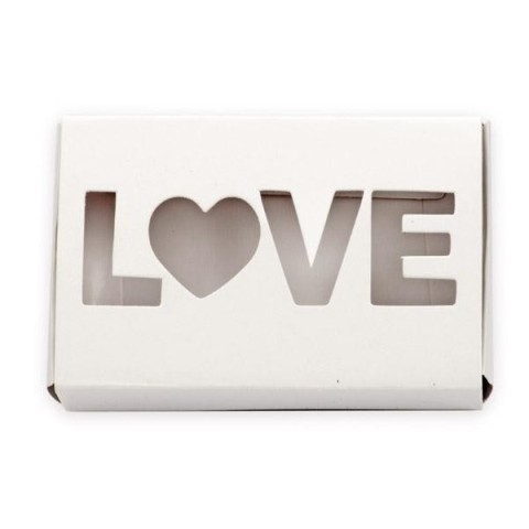 SCATOLINA LOVE BIANCO